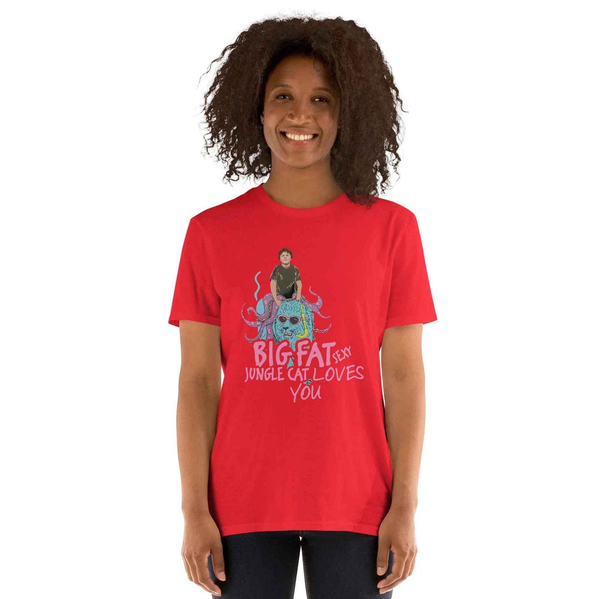 Lewis Capaldi T-Shirt | Big Fat Sexy Jungle Cats Graphic Tee T-shirt Alcyone213k