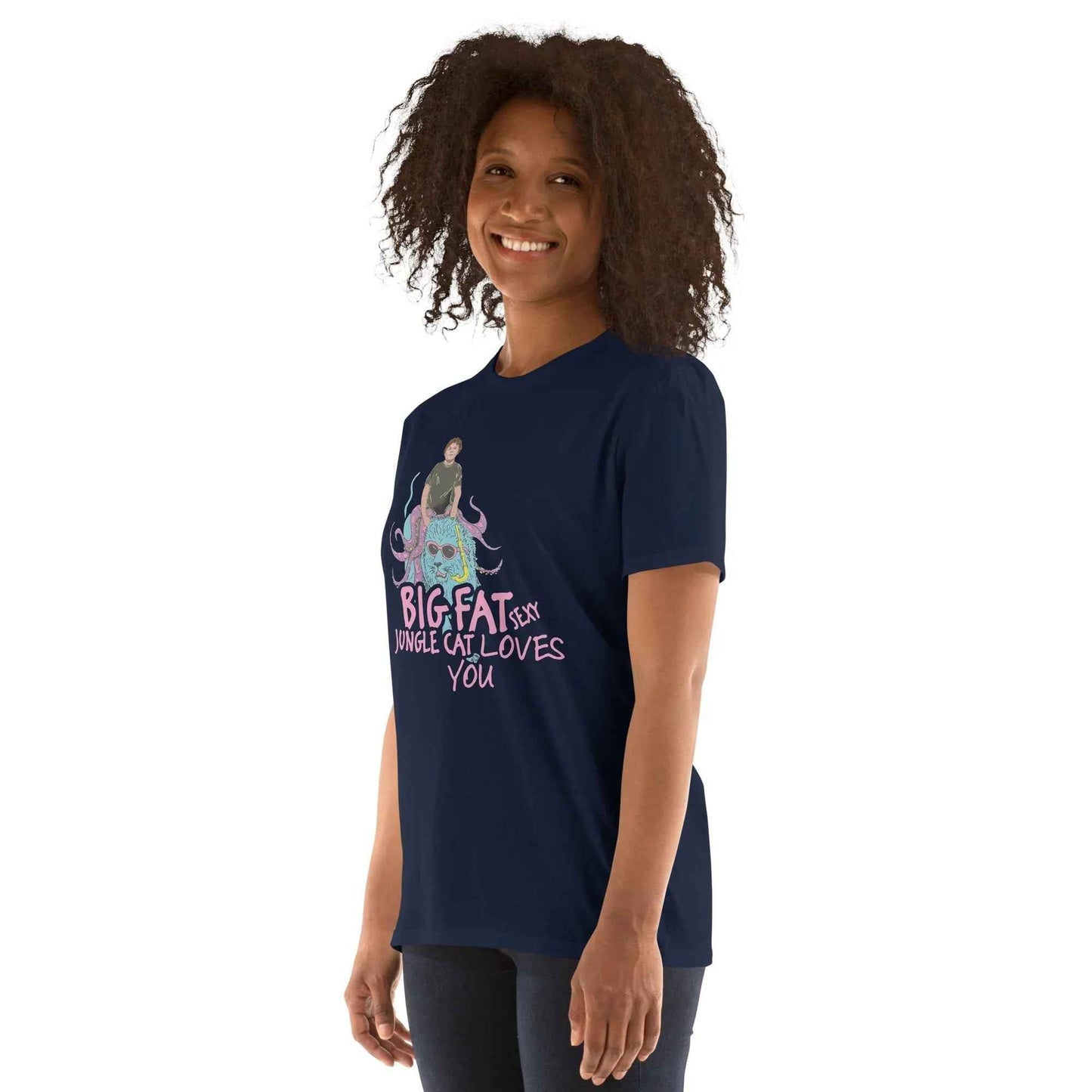 Lewis Capaldi T-Shirt | Big Fat Sexy Jungle Cats Graphic Tee T-shirt Alcyone213k