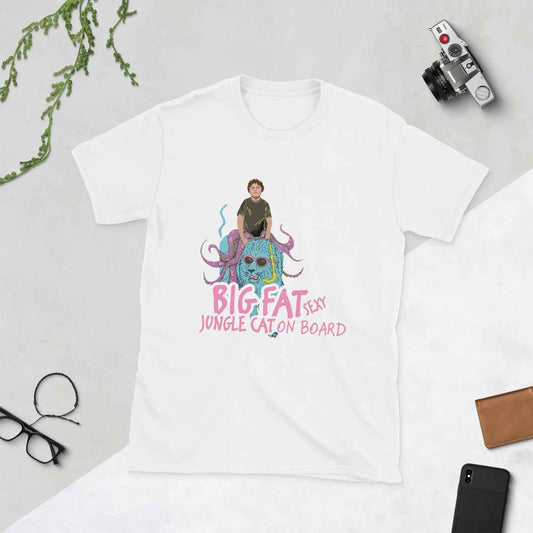 Lewis Capaldi T-Shirt | Big Fat Sexy Jungle Cats Unisex Cotton Tee T-shirt Alcyone213k