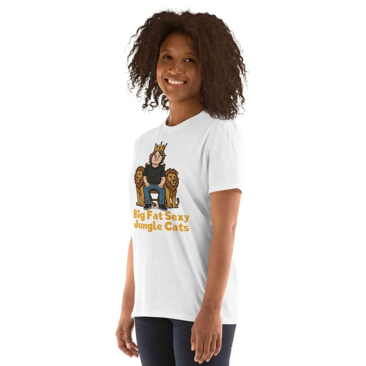 Lewis Capaldi "Big Fat Sexy Jungle Cats" T-Shirt | Unisex Cotton Tee T-shirt Alcyone213k