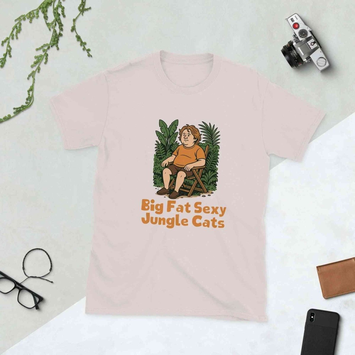 Lewis Capaldi T-Shirt | Big Fat Sexy Jungle Cats Cotton Blend Unisex Tee T-shirt Alcyone213k