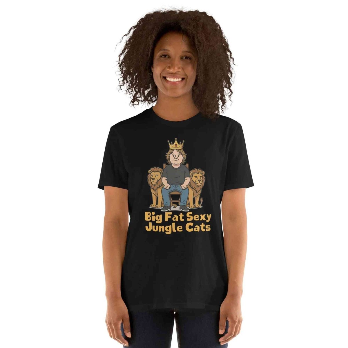 Lewis Capaldi "Big Fat Sexy Jungle Cats" T-Shirt | Unisex Cotton Tee T-shirt Alcyone213k
