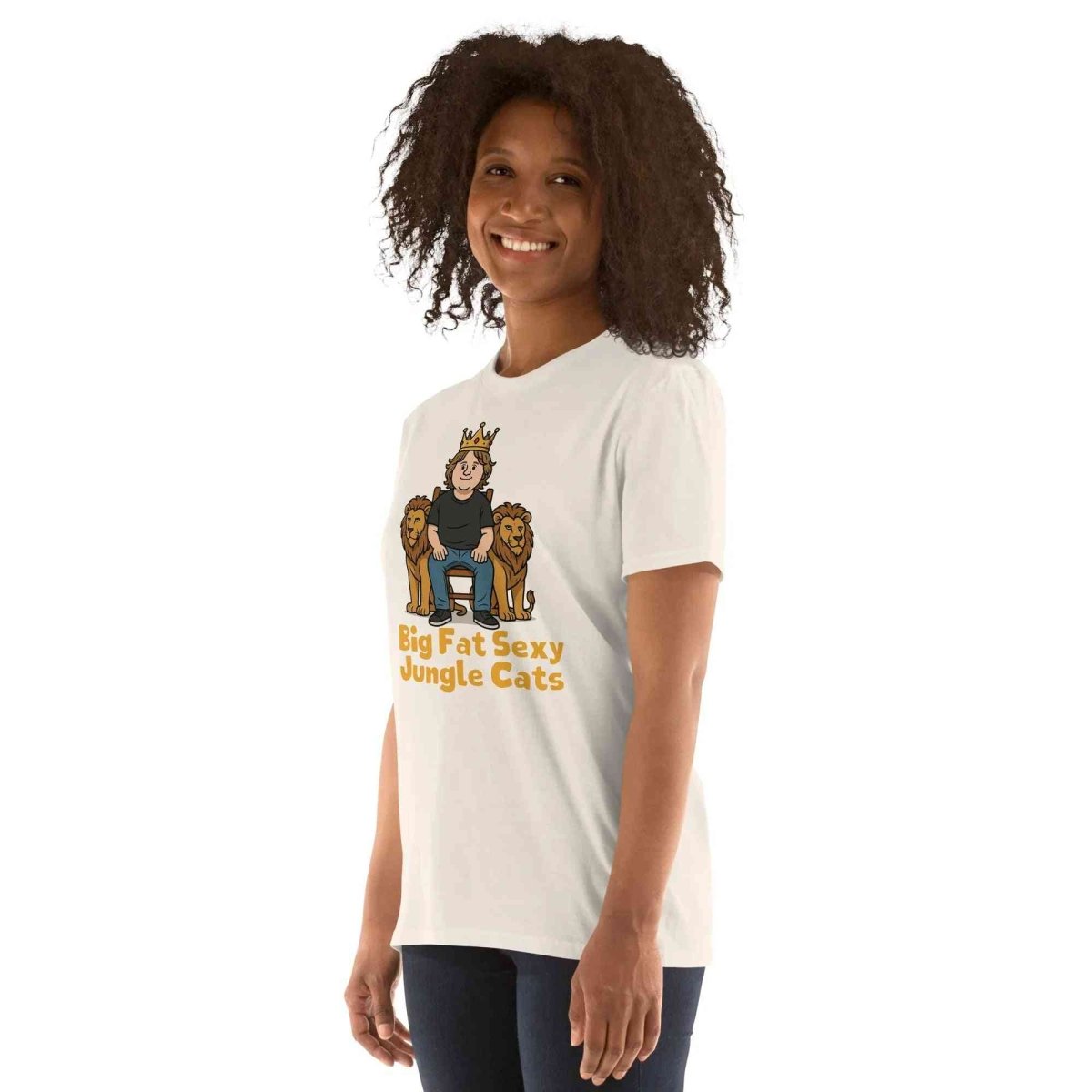 Lewis Capaldi "Big Fat Sexy Jungle Cats" T-Shirt | Unisex Cotton Tee T-shirt Alcyone213k