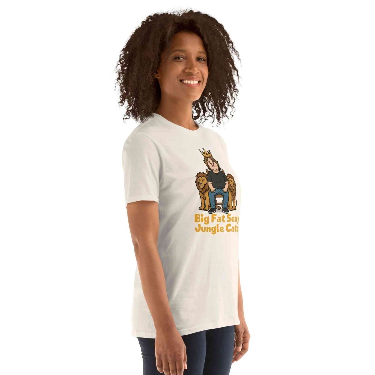 Lewis Capaldi "Big Fat Sexy Jungle Cats" T-Shirt | Unisex Cotton Tee T-shirt Alcyone213k