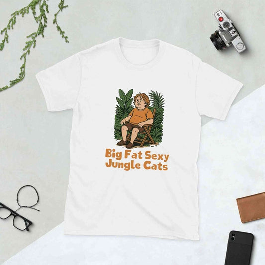 Lewis Capaldi T-Shirt | Big Fat Sexy Jungle Cats Cotton Blend Unisex Tee T-shirt Alcyone213k