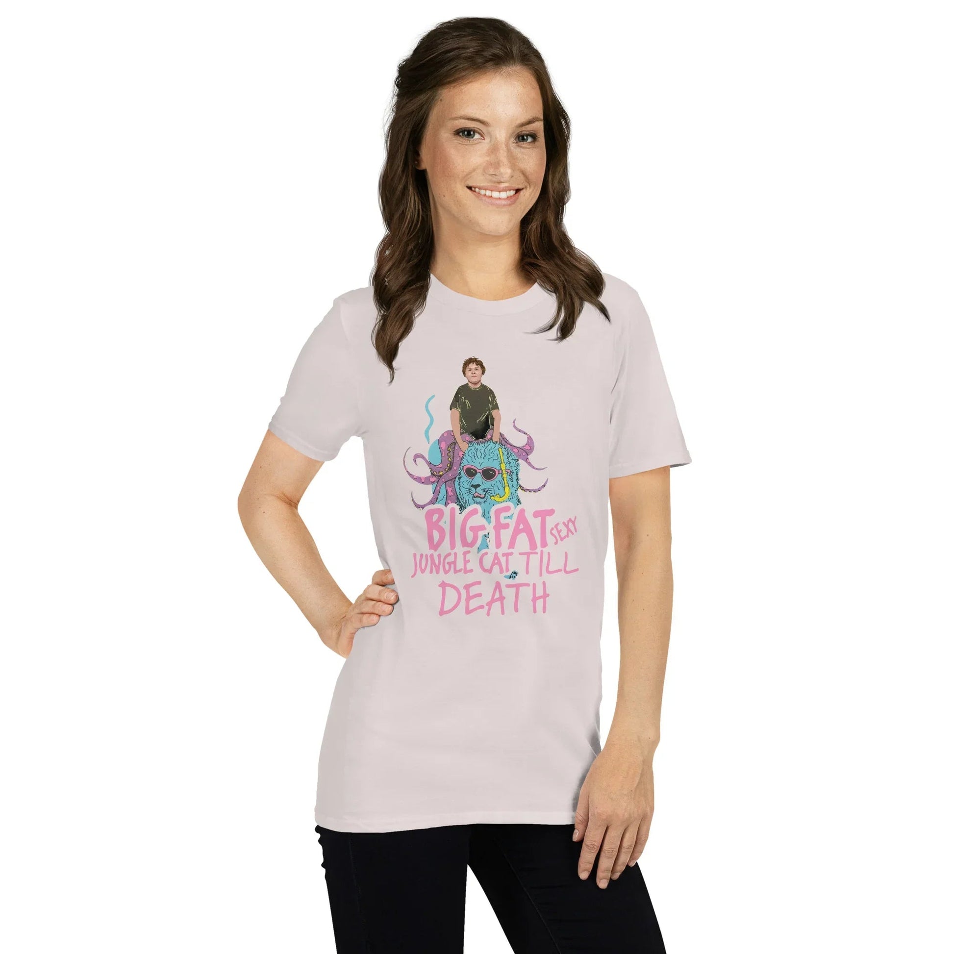 Lewis Capaldi T-Shirt | Big Fat Sexy Jungle Cats Unisex Graphic Tee T-shirt Alcyone213k