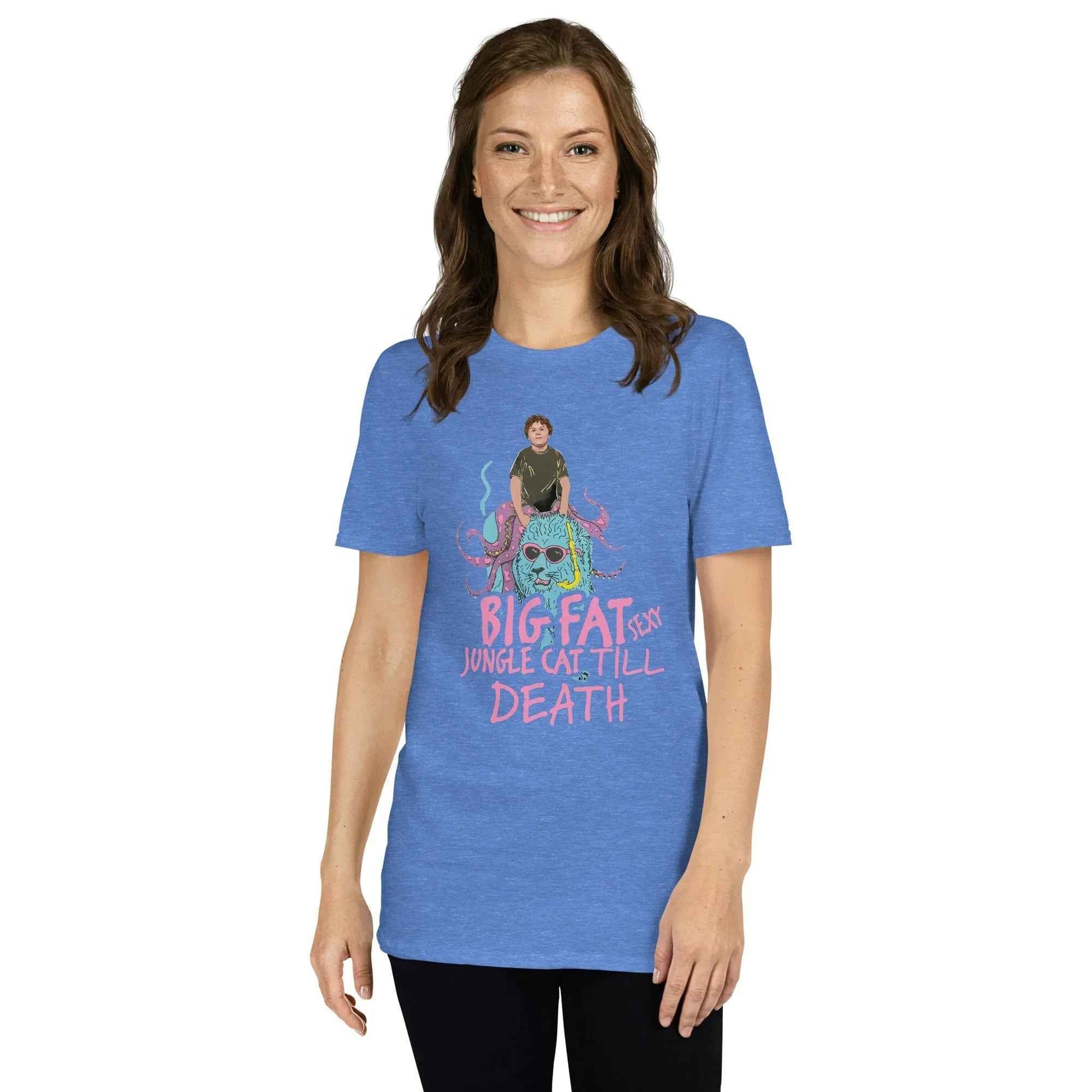 Lewis Capaldi T-Shirt | Big Fat Sexy Jungle Cats Unisex Graphic Tee T-shirt Alcyone213k