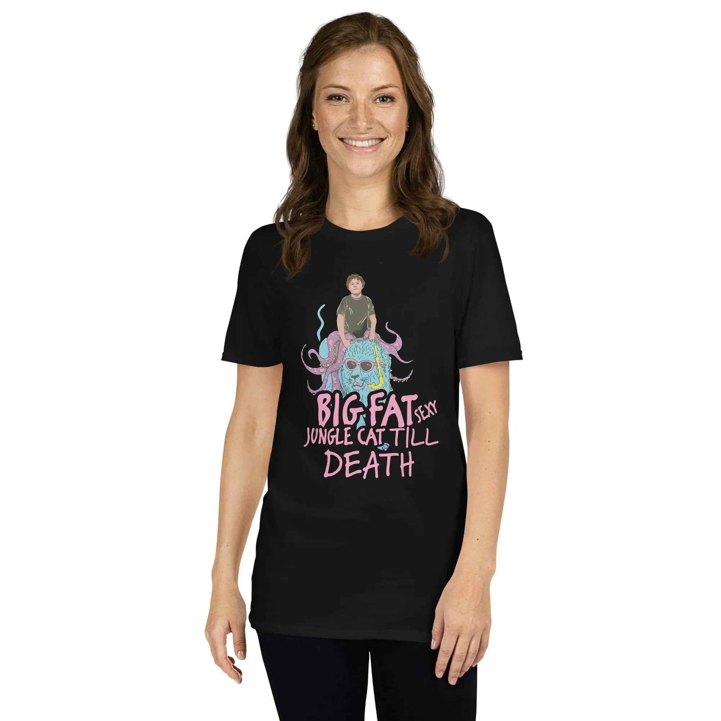 Lewis Capaldi T-Shirt | Big Fat Sexy Jungle Cats Unisex Graphic Tee T-shirt Alcyone213k
