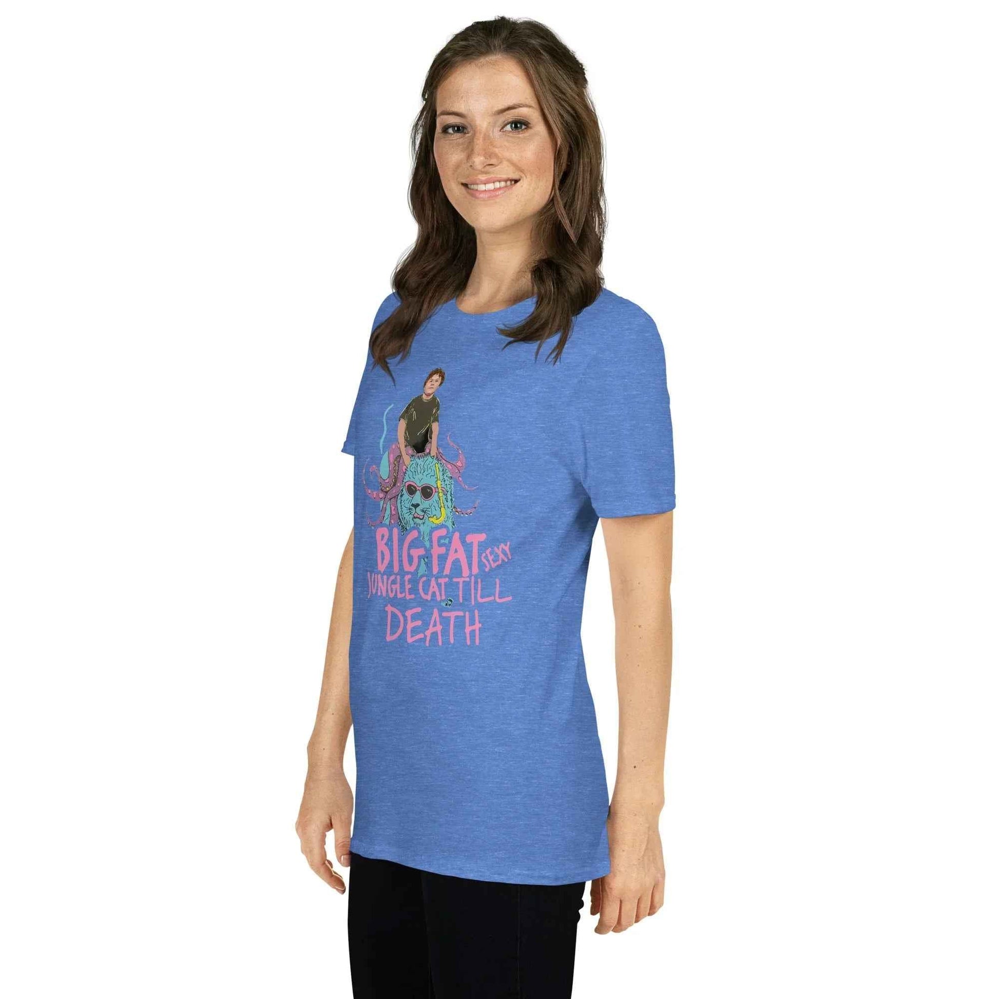 Lewis Capaldi T-Shirt | Big Fat Sexy Jungle Cats Unisex Graphic Tee T-shirt Alcyone213k