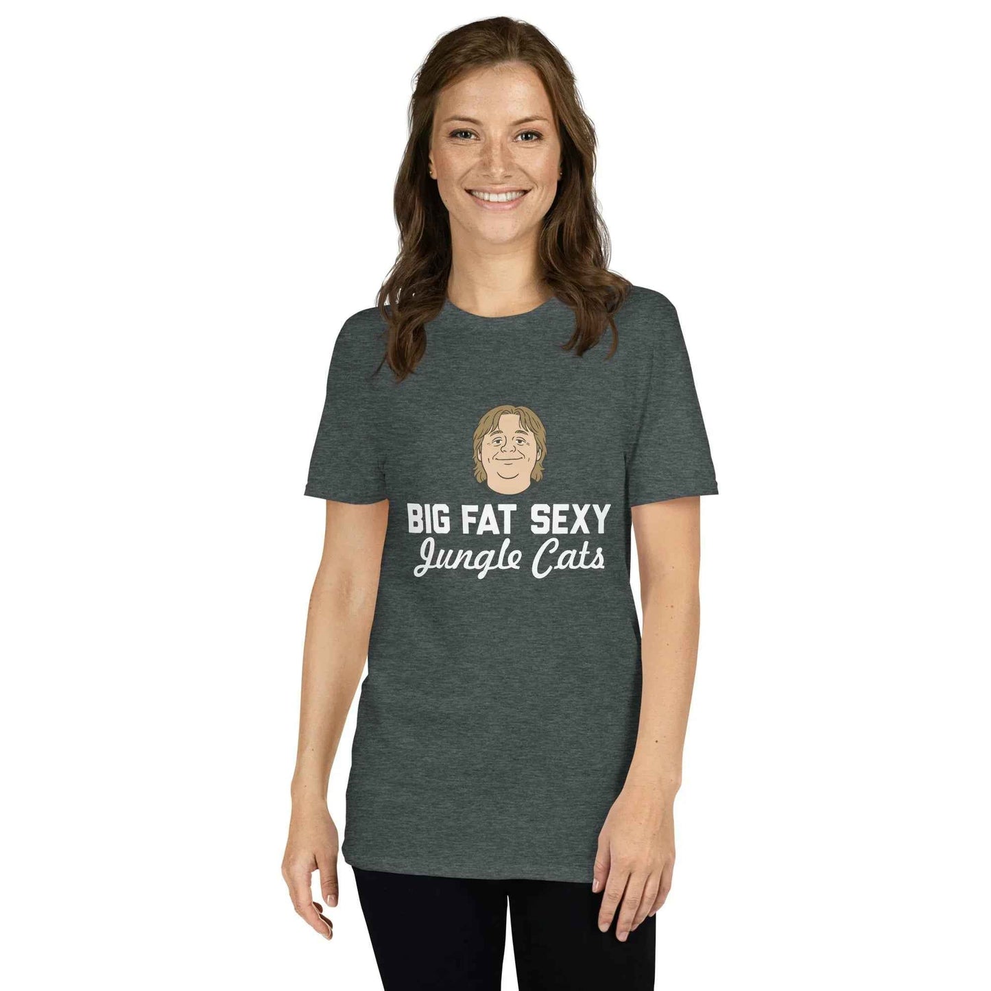 Lewis Capaldi T-Shirt | Big Fat Sexy Jungle Cats Cotton Unisex Tee T-shirt Alcyone213k