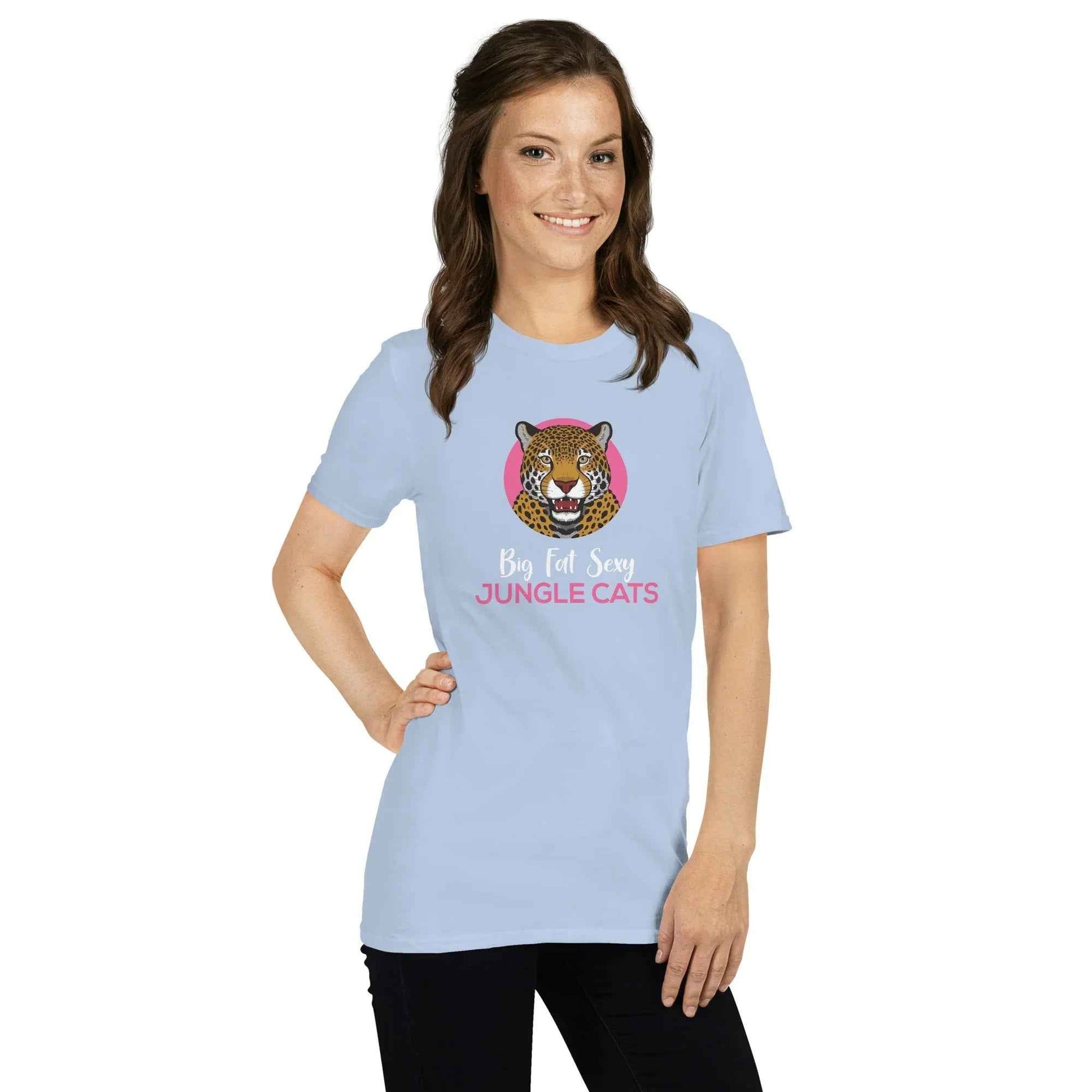 Lewis Capaldi T-Shirt | Big Fat Sexy Jungle Cats Unisex Graphic Tee T-shirt Alcyone213k