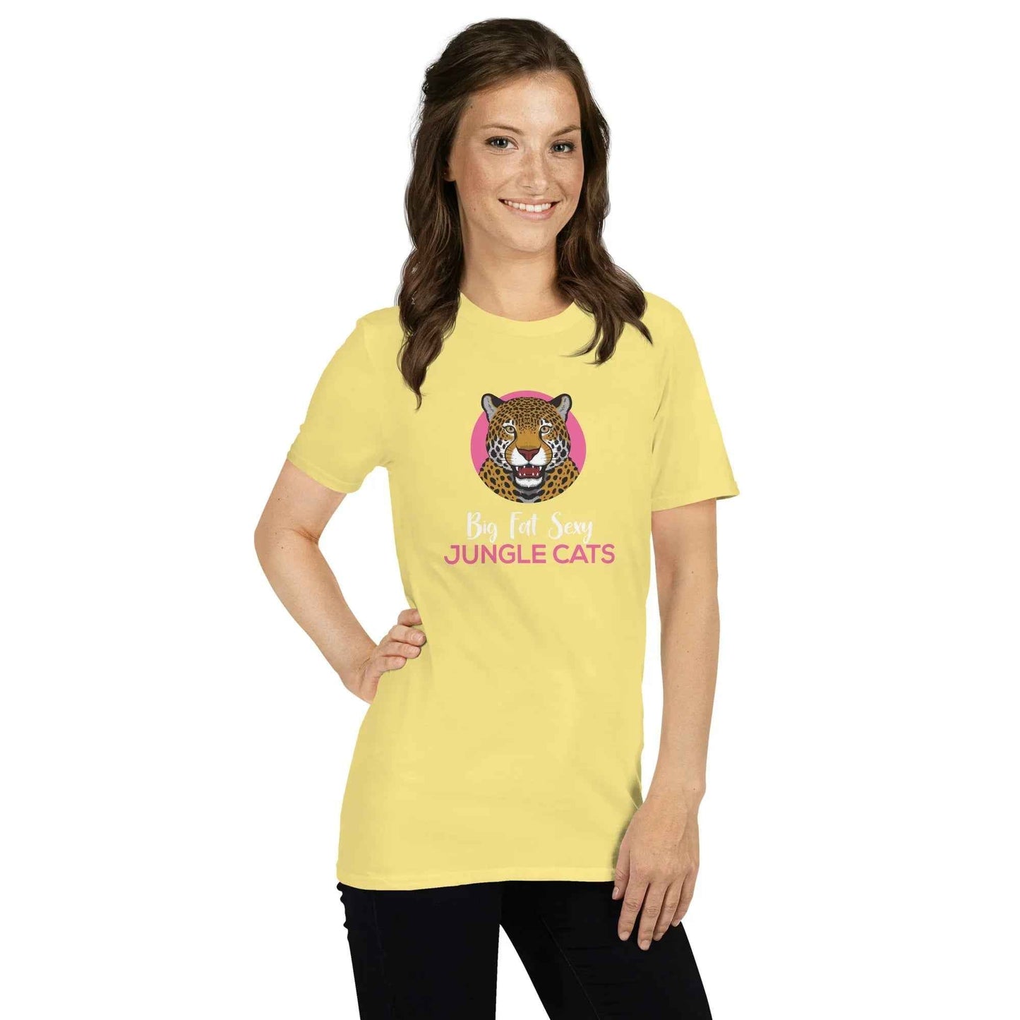 Lewis Capaldi T-Shirt | Big Fat Sexy Jungle Cats Unisex Graphic Tee T-shirt Alcyone213k