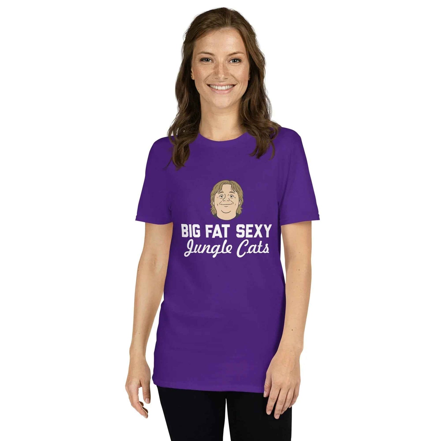 Lewis Capaldi T-Shirt | Big Fat Sexy Jungle Cats Cotton Unisex Tee T-shirt Alcyone213k
