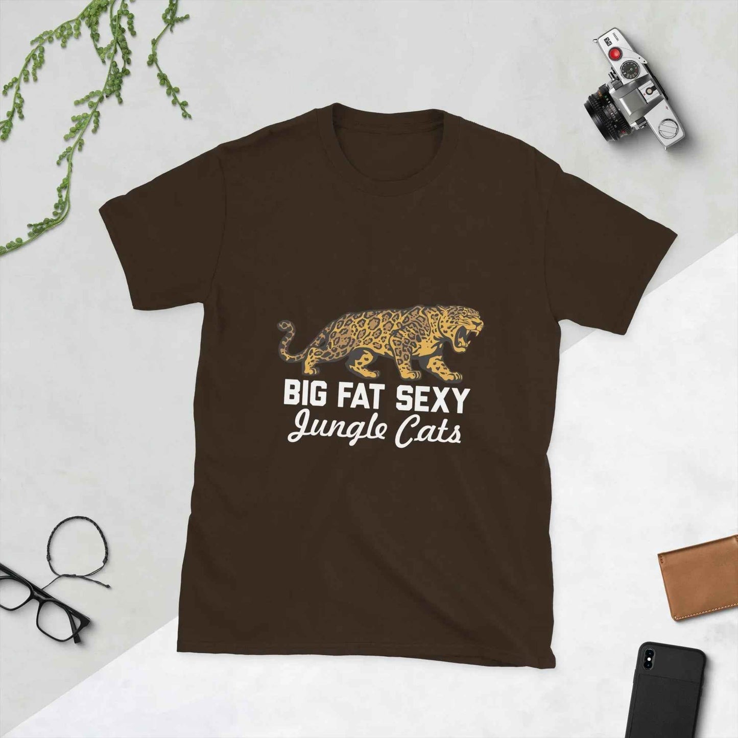 Lewis Capaldi T-Shirt - Big Fat Sexy Jungle Cats Unisex Cotton T-shirt Alcyone213k