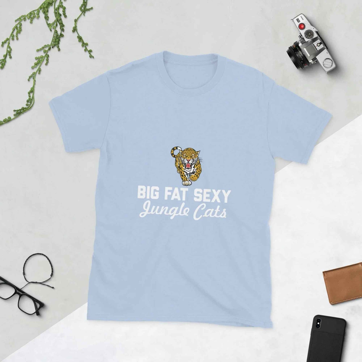 Lewis Capaldi Big Fat Sexy Jungle Cats T-Shirt | Unisex Cotton Blend T-shirt Alcyone213k