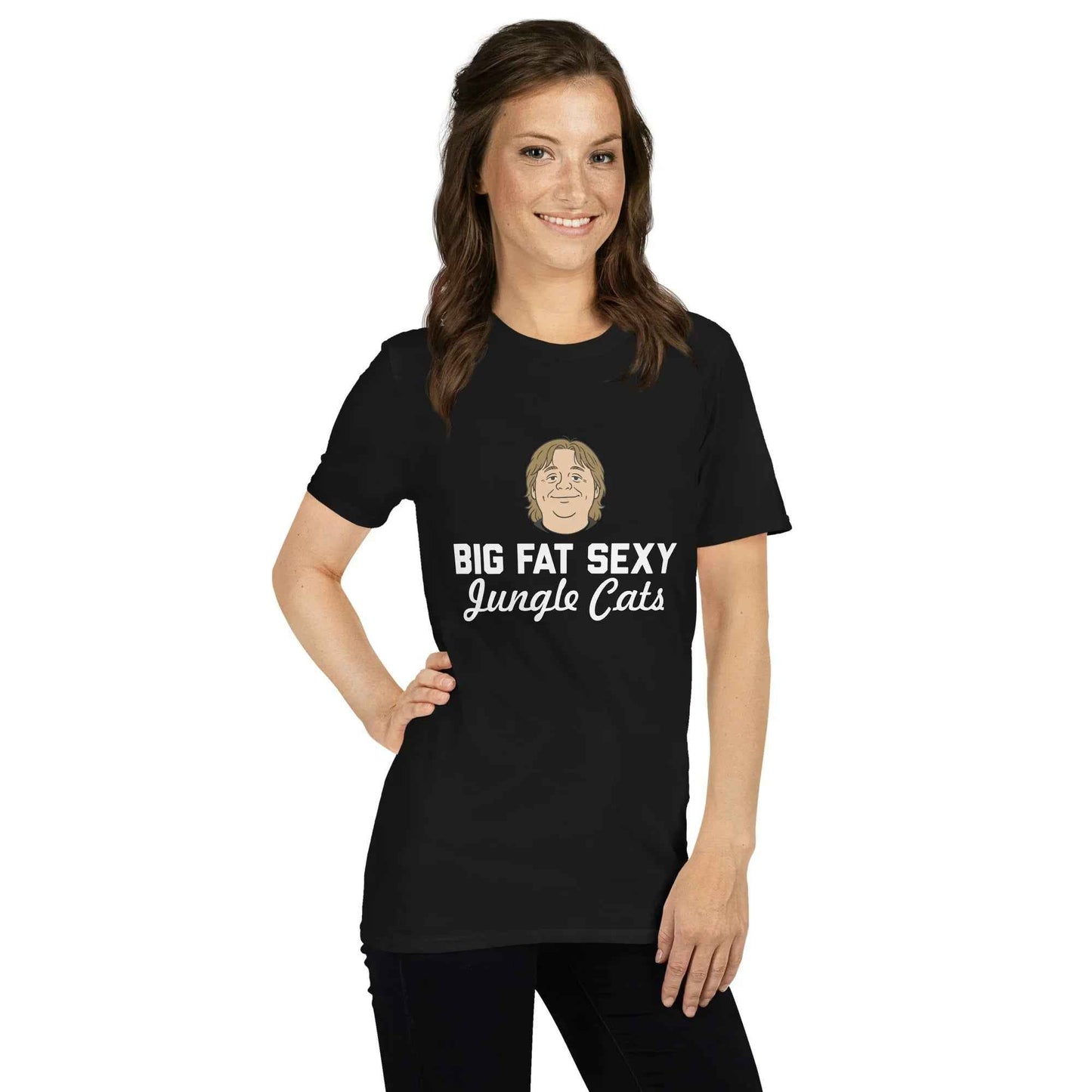 Lewis Capaldi T-Shirt | Big Fat Sexy Jungle Cats Cotton Unisex Tee T-shirt Alcyone213k