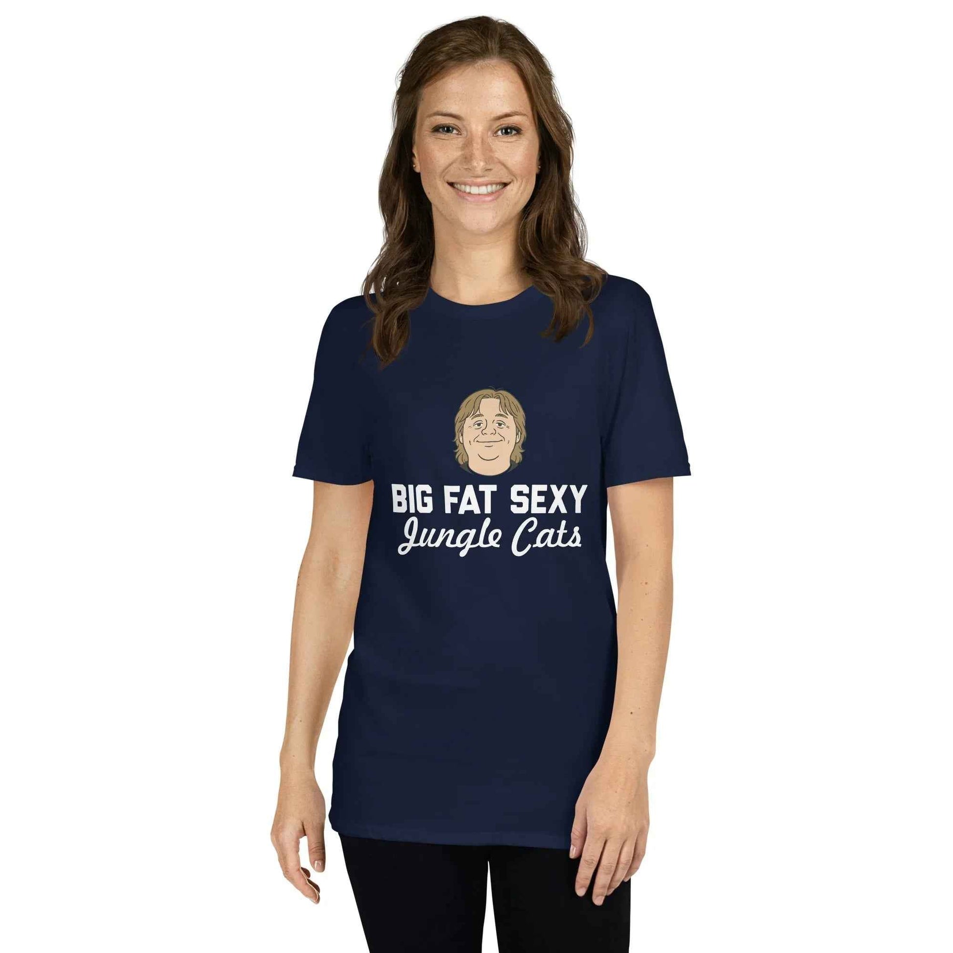 Lewis Capaldi T-Shirt | Big Fat Sexy Jungle Cats Cotton Unisex Tee T-shirt Alcyone213k