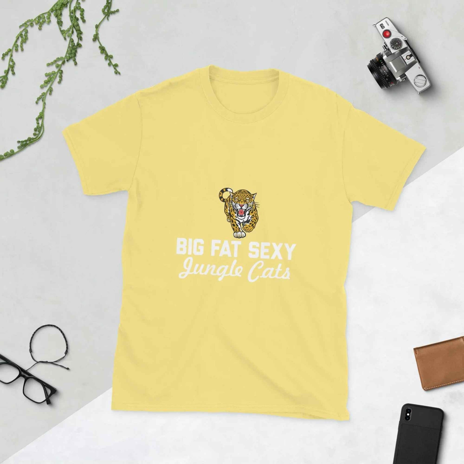 Lewis Capaldi Big Fat Sexy Jungle Cats T-Shirt | Unisex Cotton Blend T-shirt Alcyone213k