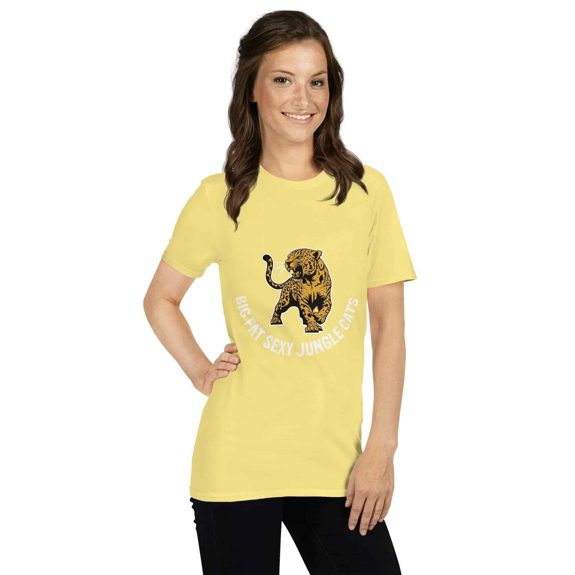 Lewis Capaldi Big Fat Sexy Jungle Cats T-Shirt | 100% Cotton Unisex Tee T-shirt Alcyone213k