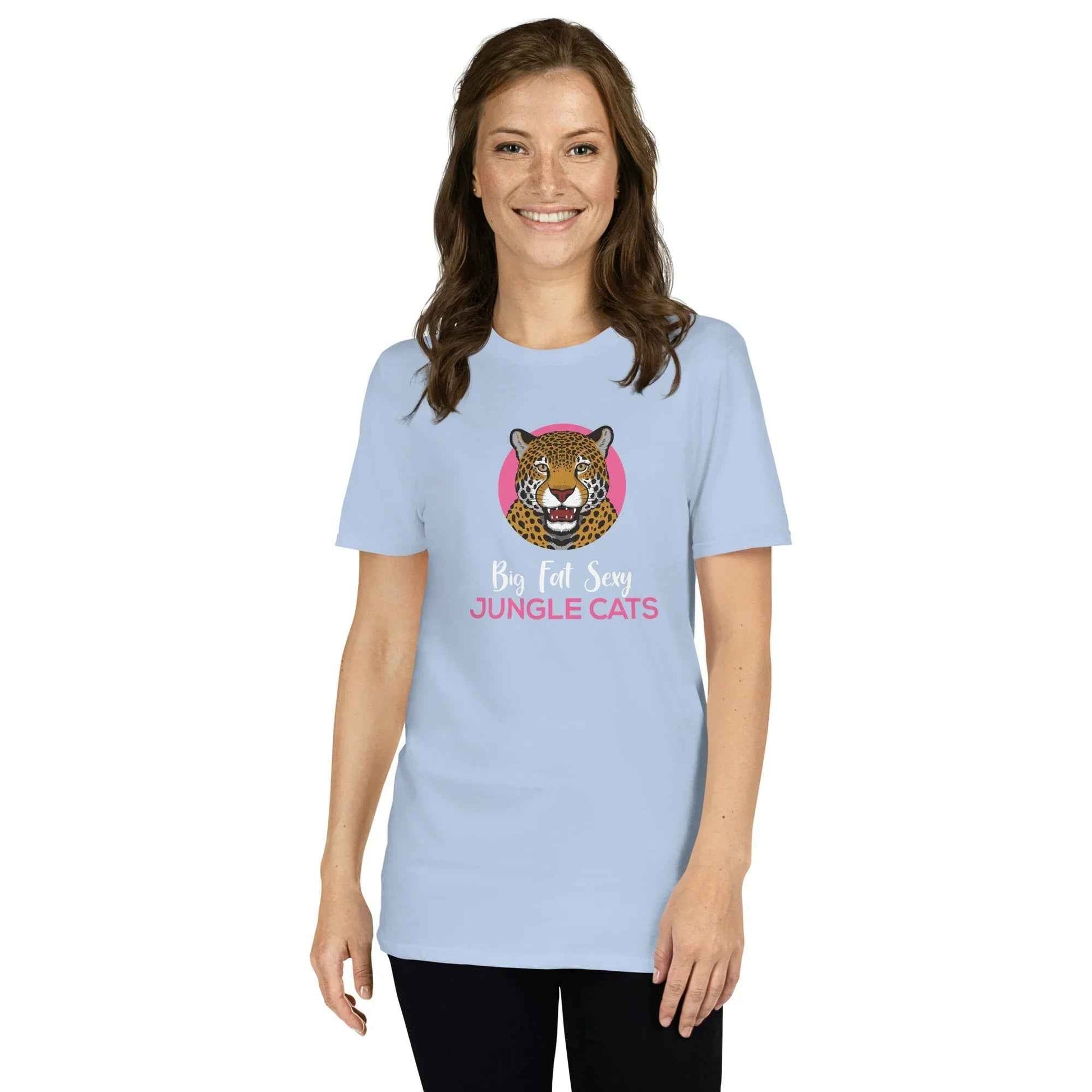 Lewis Capaldi T-Shirt | Big Fat Sexy Jungle Cats Unisex Graphic Tee T-shirt Alcyone213k
