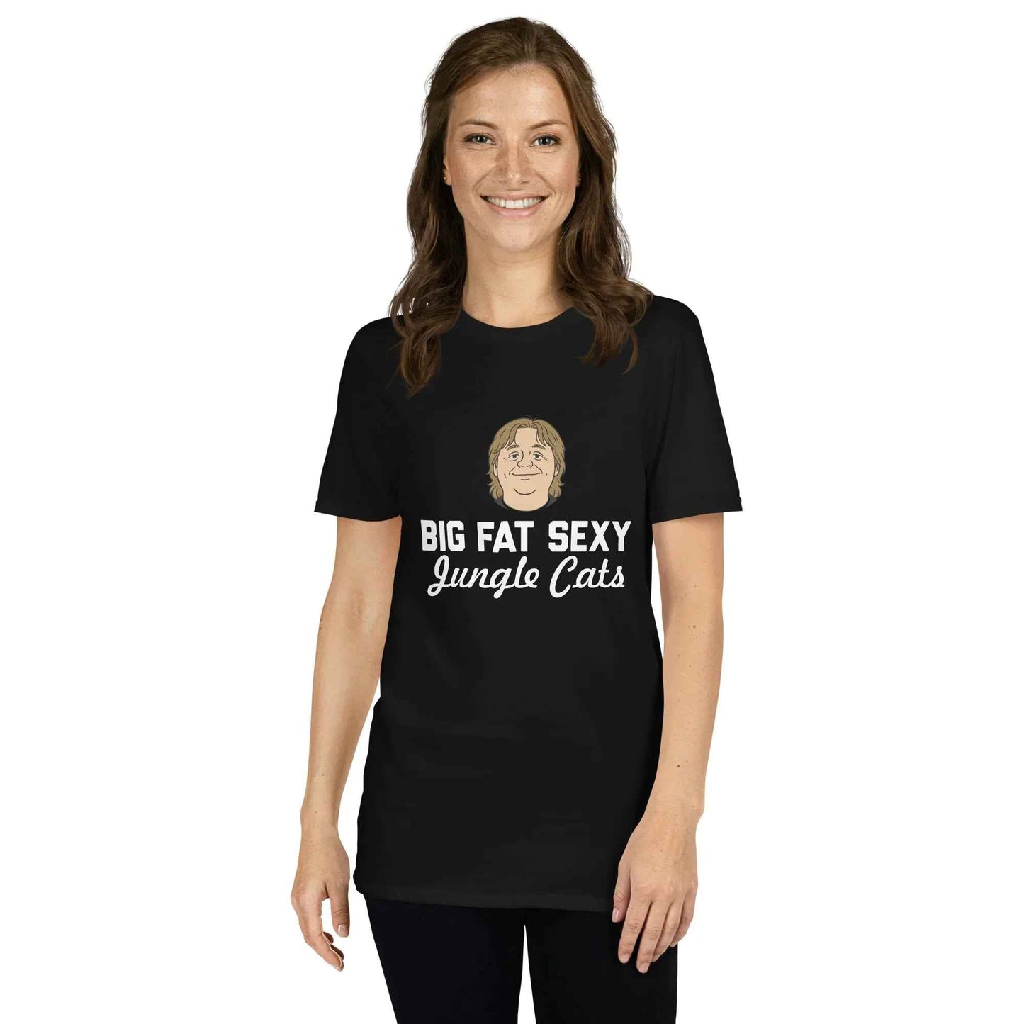 Lewis Capaldi T-Shirt | Big Fat Sexy Jungle Cats Cotton Unisex Tee T-shirt Alcyone213k