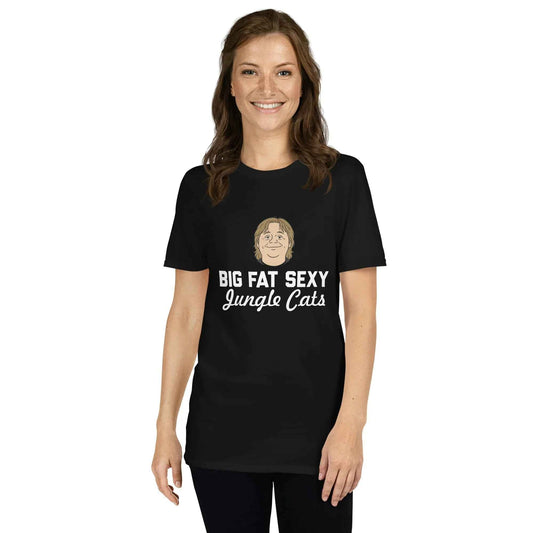 Lewis Capaldi T-Shirt | Big Fat Sexy Jungle Cats Cotton Unisex Tee T-shirt Alcyone213k