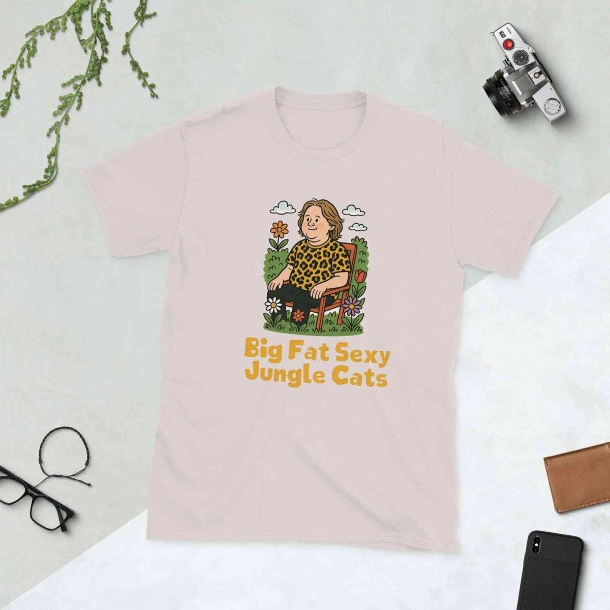 Lewis Capaldi Big Fat Sexy Jungle Cats T-Shirt | Unisex Cotton Tee T-shirt Alcyone213k