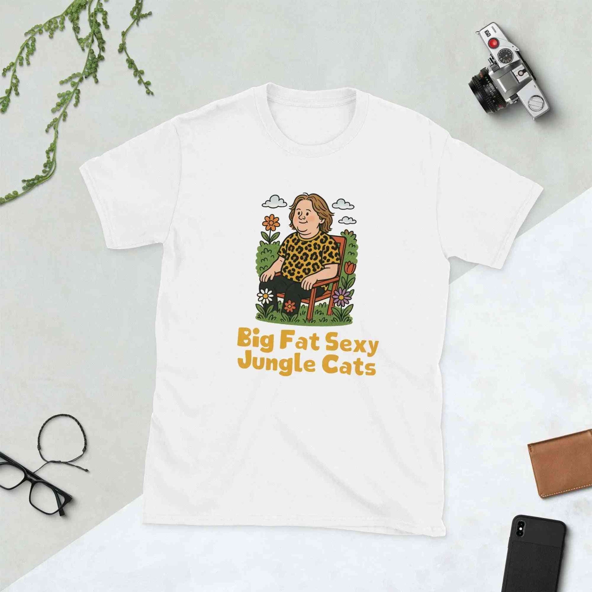 Lewis Capaldi Big Fat Sexy Jungle Cats T-Shirt | Unisex Cotton Tee T-shirt Alcyone213k