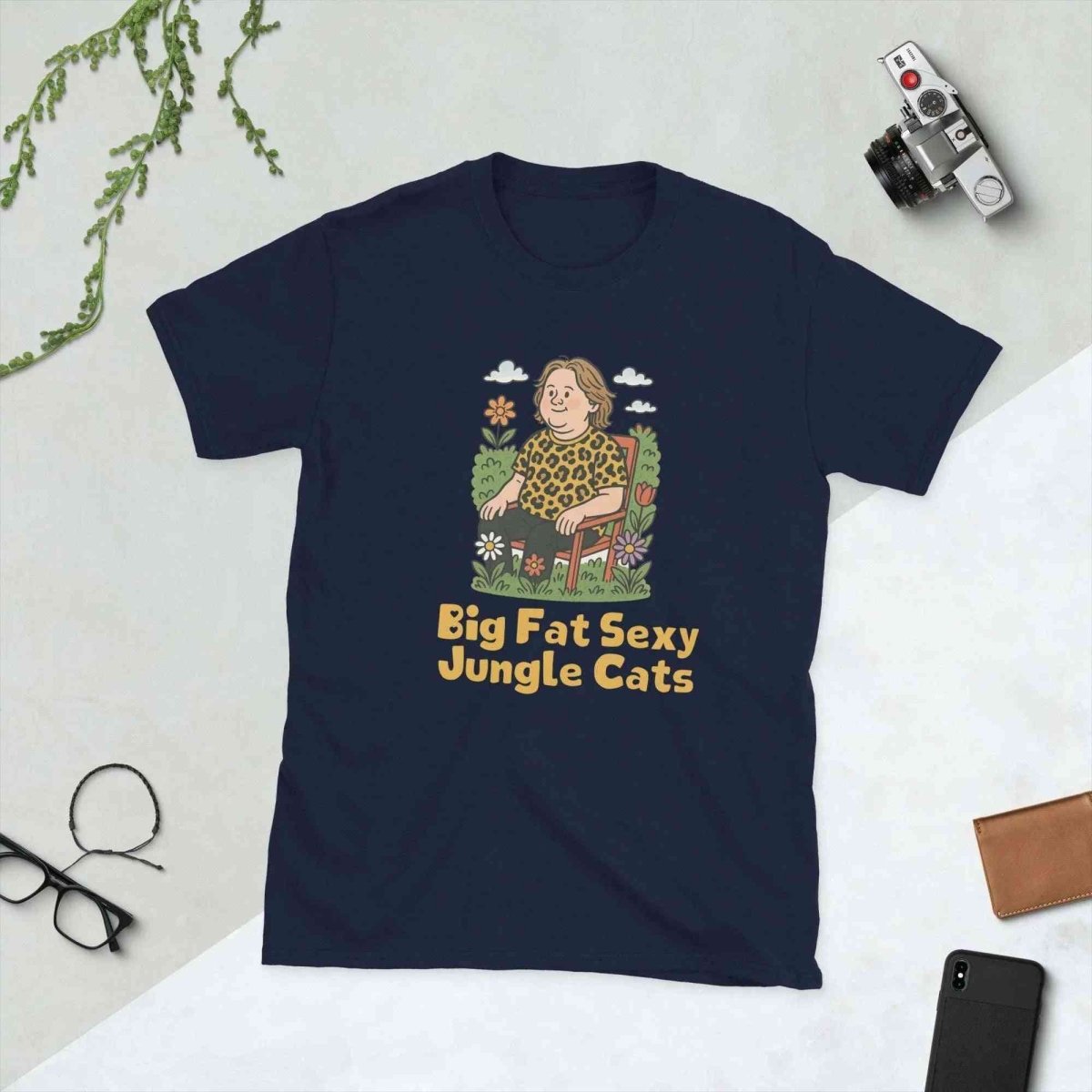 Lewis Capaldi Big Fat Sexy Jungle Cats T-Shirt | Unisex Cotton Tee T-shirt Alcyone213k
