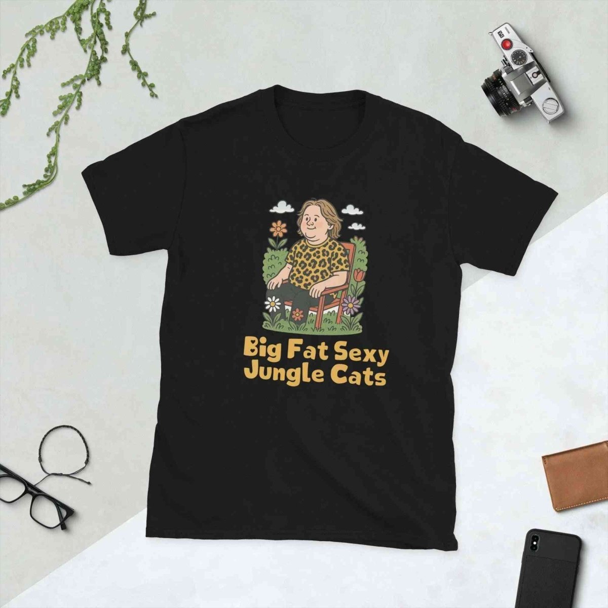 Lewis Capaldi Big Fat Sexy Jungle Cats T-Shirt | Unisex Cotton Tee T-shirt Alcyone213k