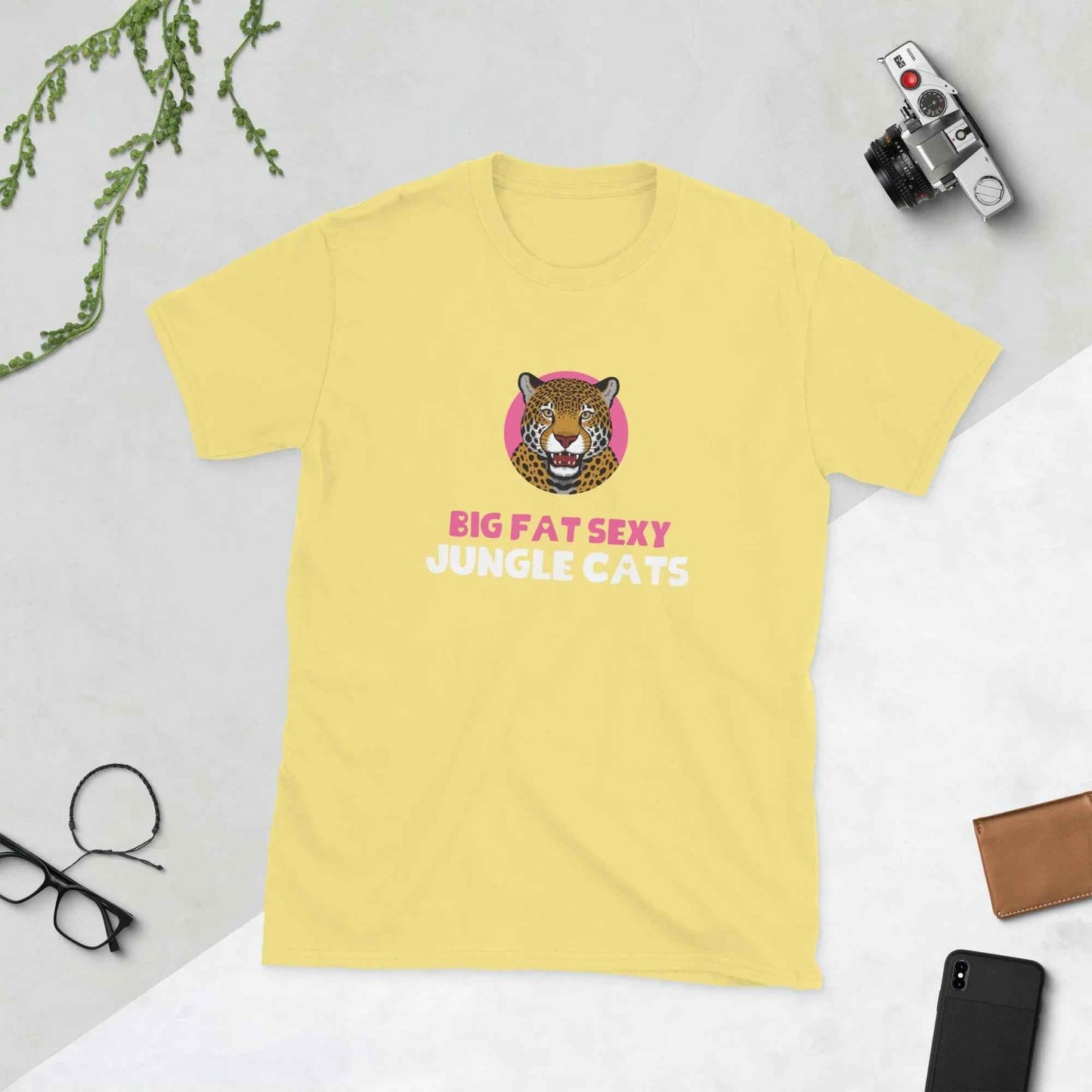 Lewis Capaldi Big Fat Sexy Jungle Cats Graphic T-Shirt | Unisex Cotton Tee T-shirt Alcyone213k