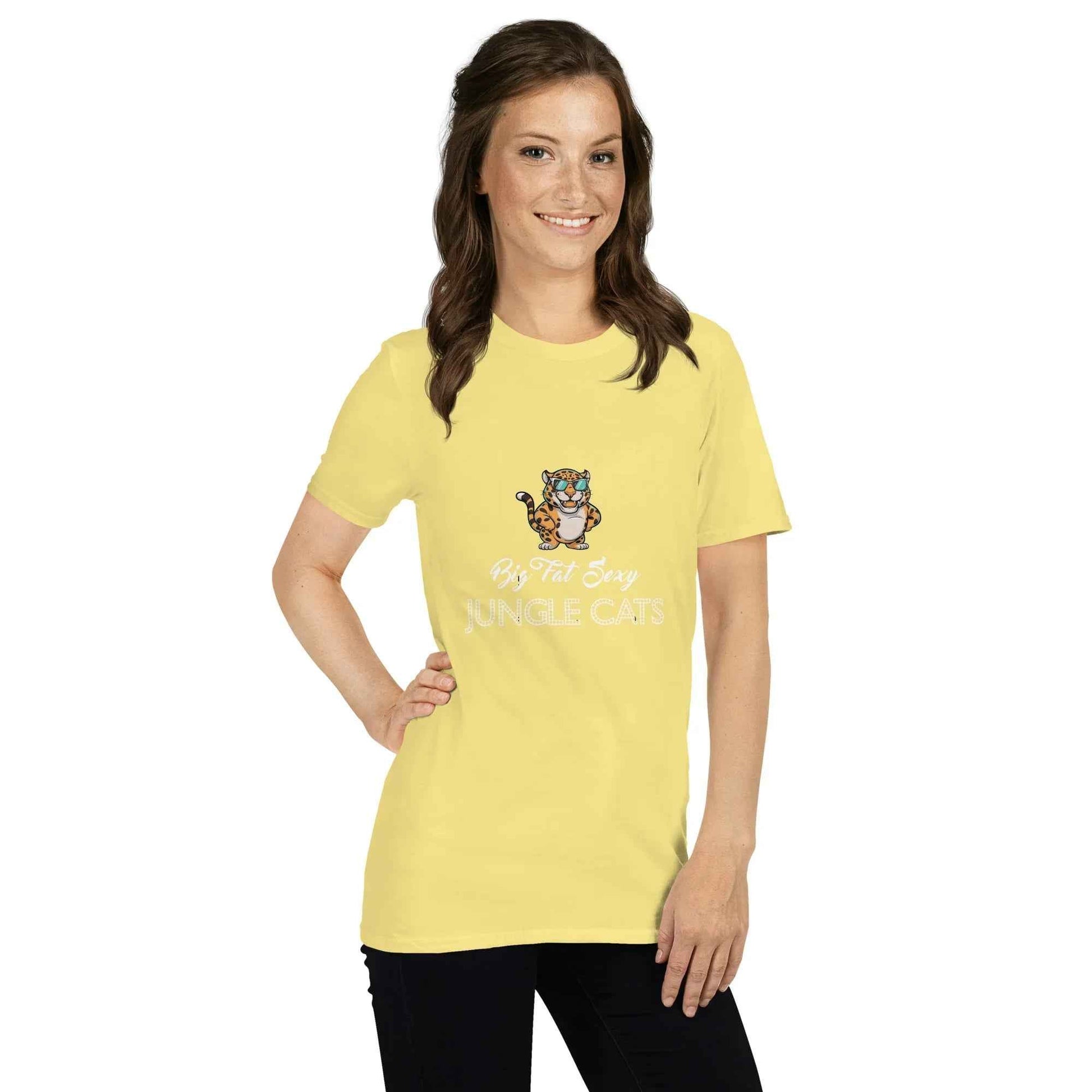 Lewis Capaldi Big Fat Sexy Jungle Cats T-Shirt | Unisex Cotton Tee T-shirt Alcyone213k