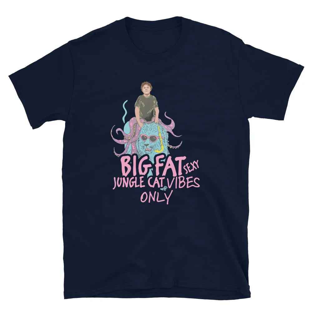 Lewis Capaldi T-Shirt - Big Fat Sexy Jungle Cats Graphic Tee T-shirt Alcyone213k
