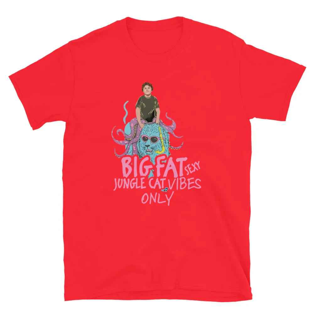 Lewis Capaldi T-Shirt - Big Fat Sexy Jungle Cats Graphic Tee T-shirt Alcyone213k