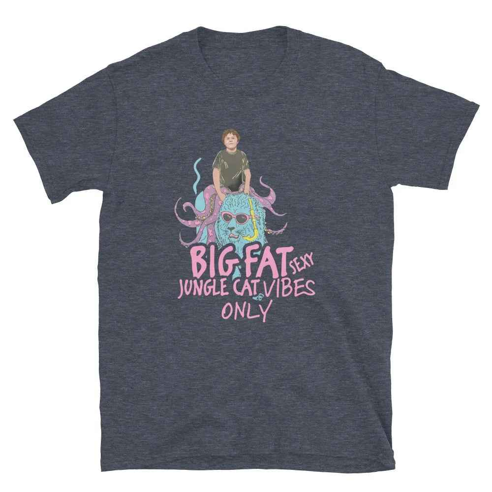 Lewis Capaldi T-Shirt - Big Fat Sexy Jungle Cats Graphic Tee T-shirt Alcyone213k