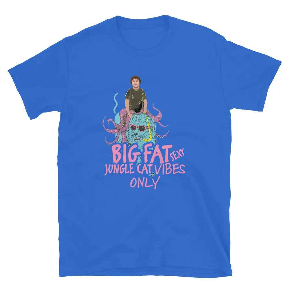 Lewis Capaldi T-Shirt - Big Fat Sexy Jungle Cats Graphic Tee T-shirt Alcyone213k