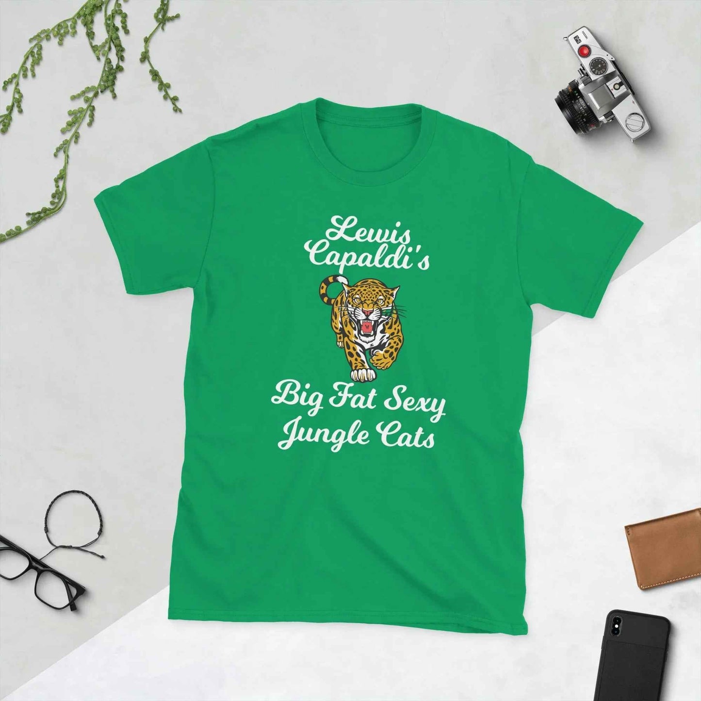 Lewis Capaldi 'Big Fat Sexy Jungle Cats' Concert Tour T-Shirt | Unisex Cotton Tee T-shirt Alcyone213k
