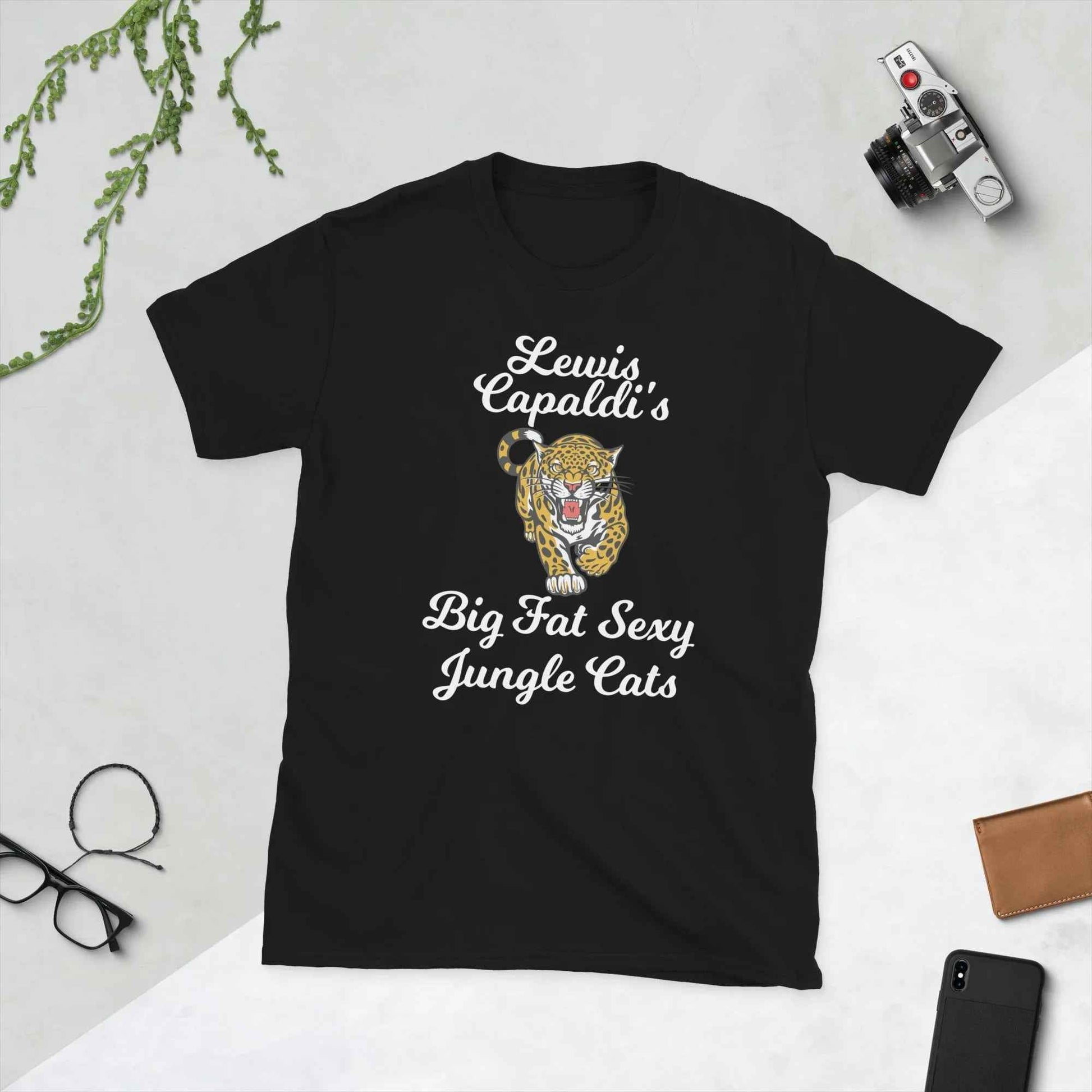 Lewis Capaldi 'Big Fat Sexy Jungle Cats' Concert Tour T-Shirt | Unisex Cotton Tee T-shirt Alcyone213k