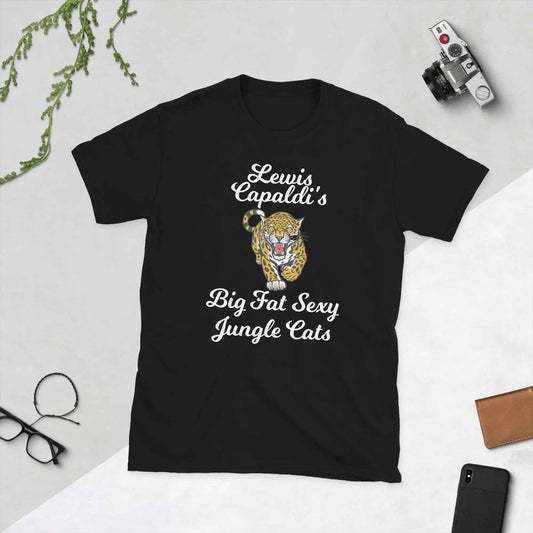 Lewis Capaldi 'Big Fat Sexy Jungle Cats' Concert Tour T-Shirt | Unisex Cotton Tee T-shirt Alcyone213k