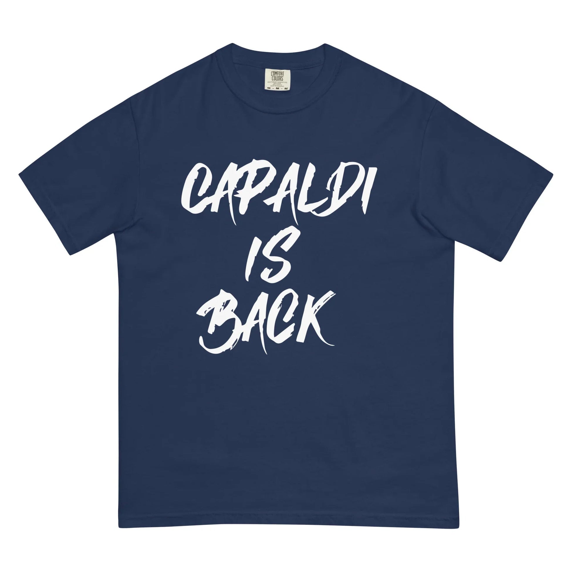Lewis Capaldi T-Shirt | "Capaldi Is Back" Unisex Cotton Tee T-shirt Alcyone213k