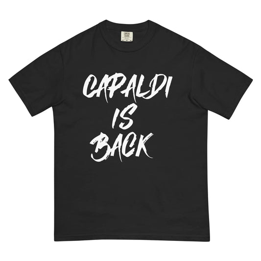Lewis Capaldi T-Shirt | "Capaldi Is Back" Unisex Cotton Tee T-shirt Alcyone213k