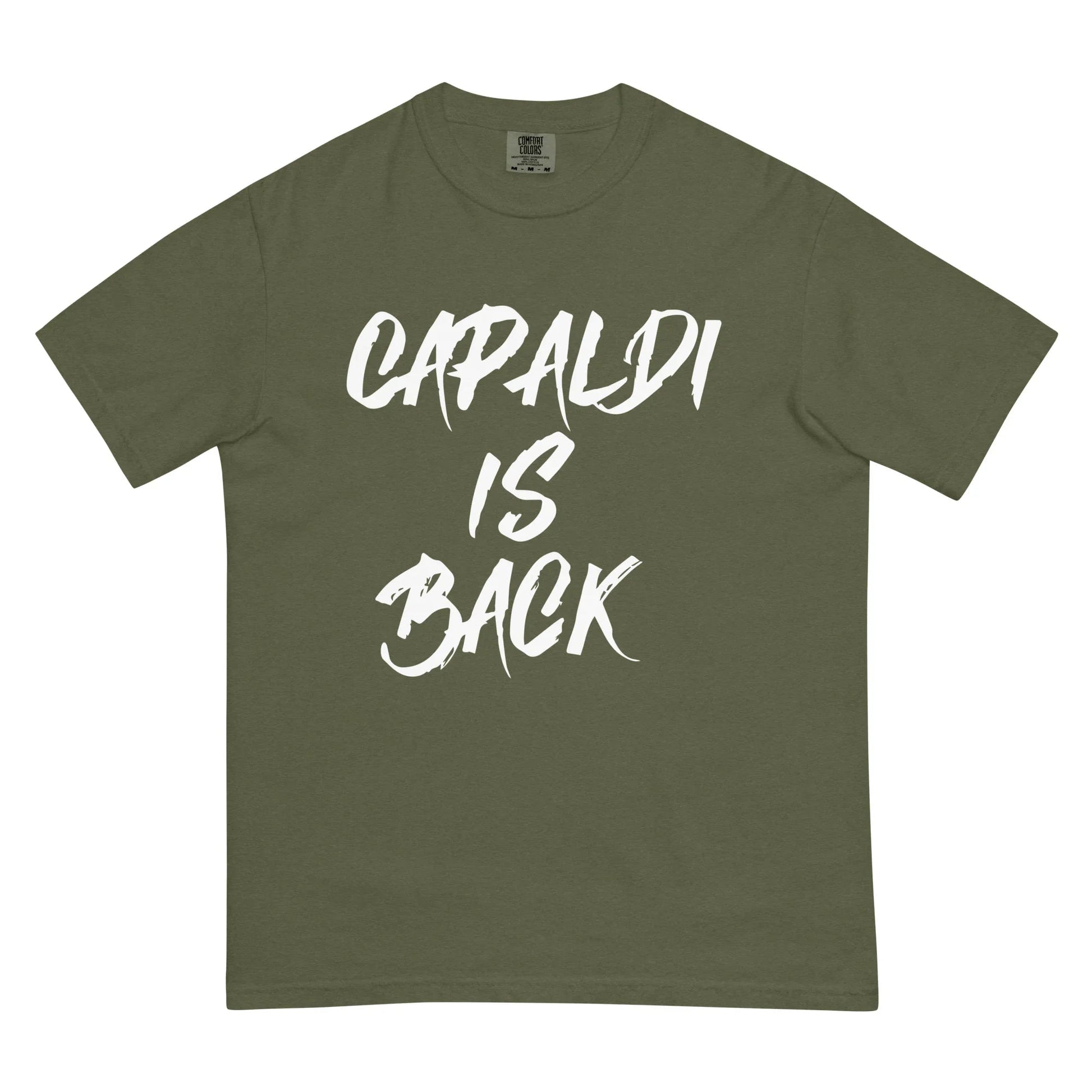 Lewis Capaldi T-Shirt | "Capaldi Is Back" Unisex Cotton Tee T-shirt Alcyone213k