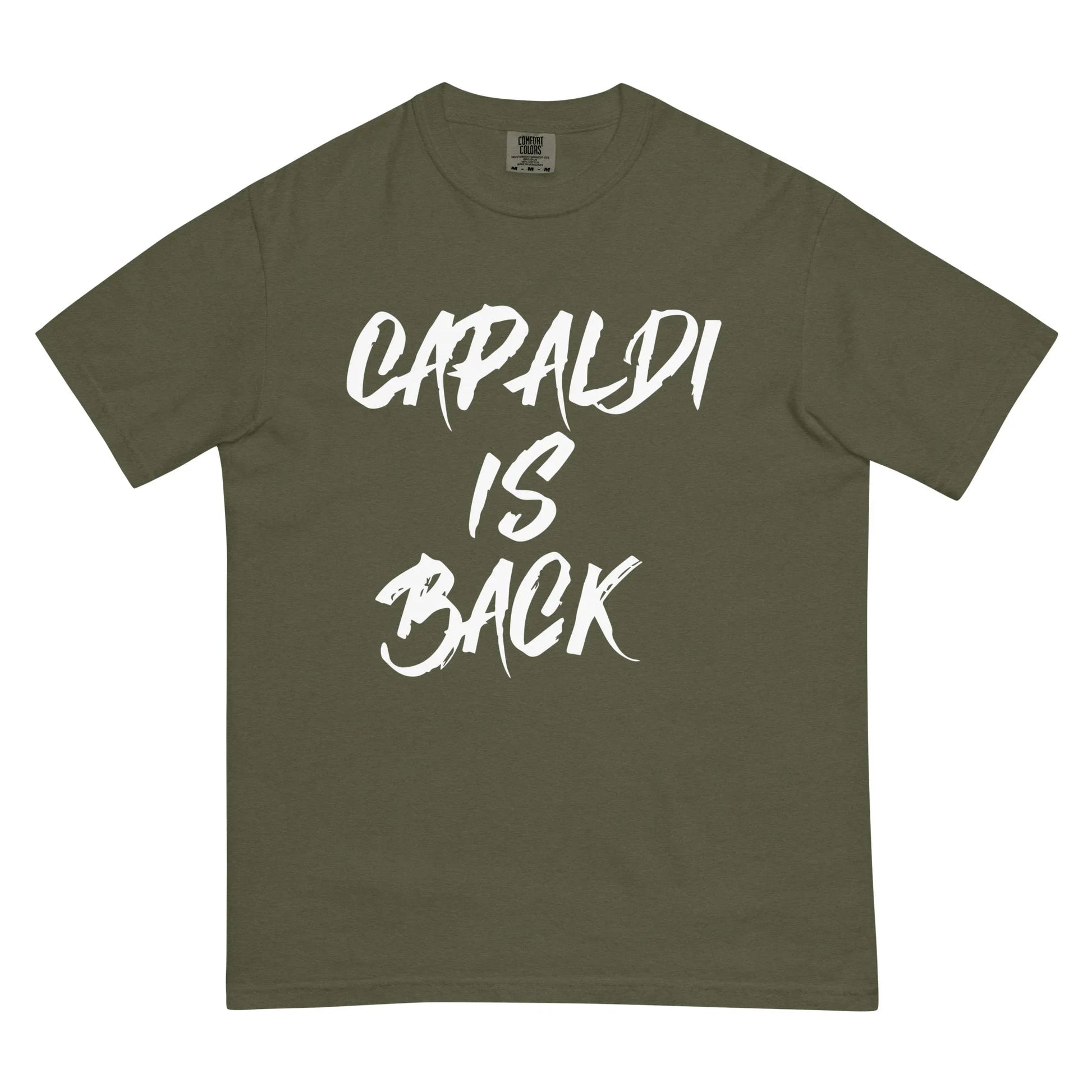 Lewis Capaldi T-Shirt | "Capaldi Is Back" Unisex Cotton Tee T-shirt Alcyone213k