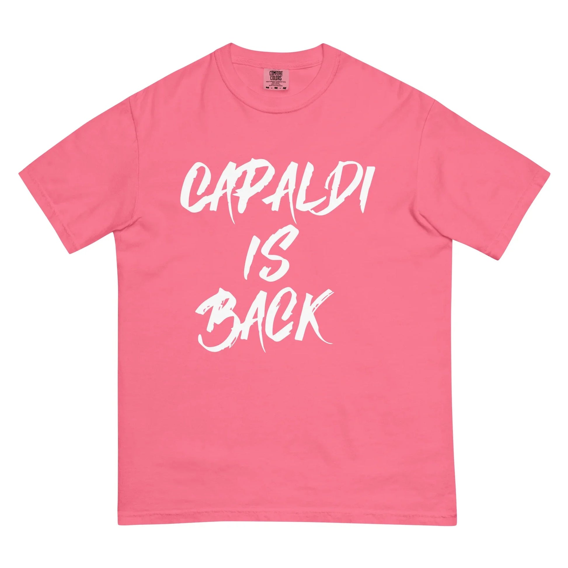 Lewis Capaldi T-Shirt | "Capaldi Is Back" Unisex Cotton Tee T-shirt Alcyone213k