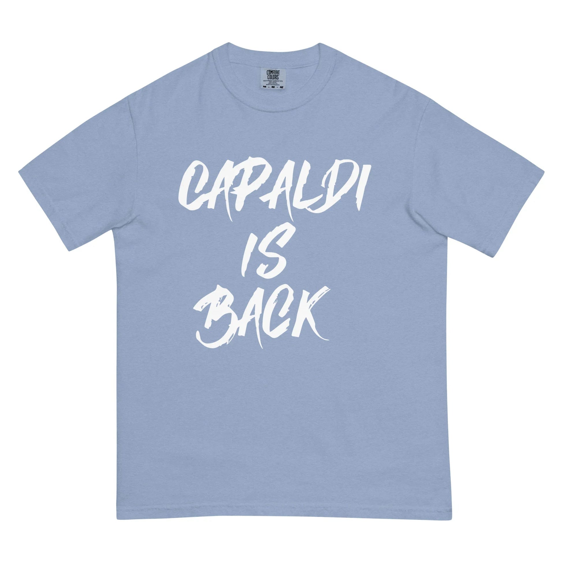 Lewis Capaldi T-Shirt | "Capaldi Is Back" Unisex Cotton Tee T-shirt Alcyone213k