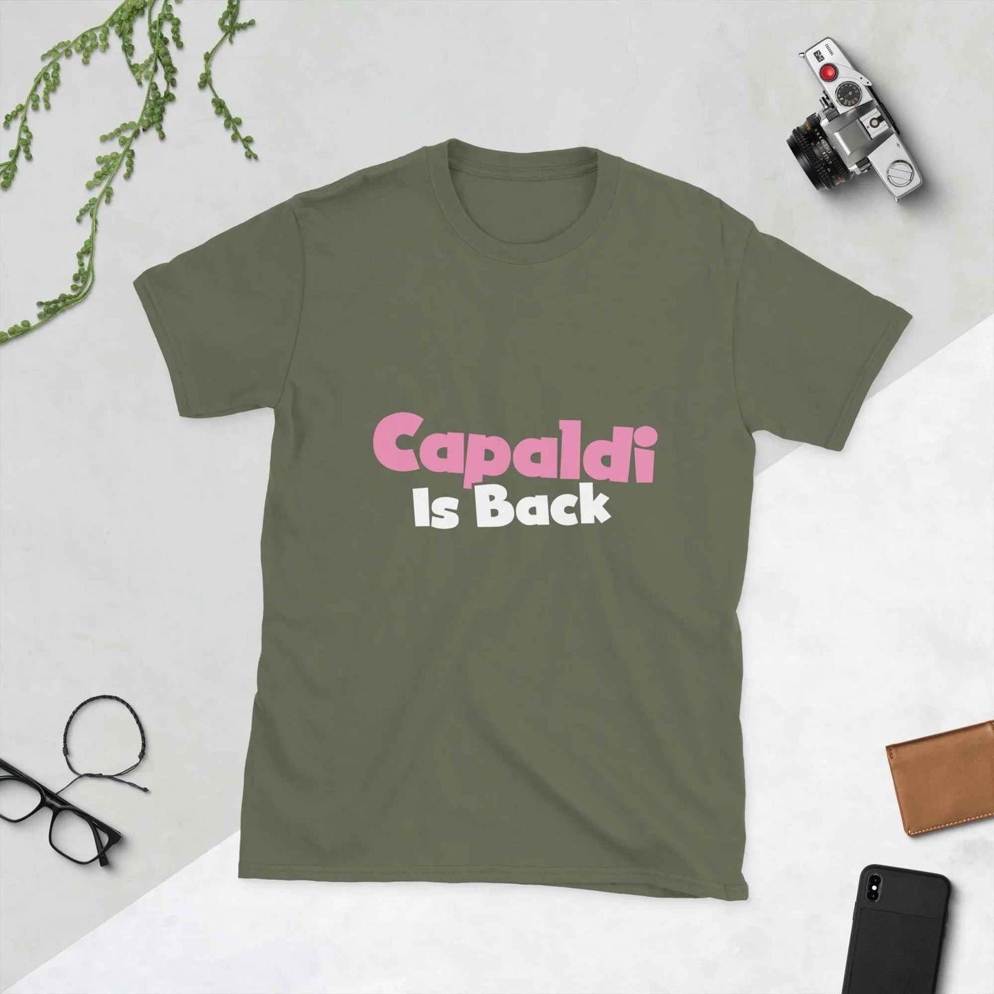 Lewis Capaldi "Capaldi Is Back" Sustainable Cotton T-Shirt | Limited Edition Tour Merch T-shirt Alcyone213k
