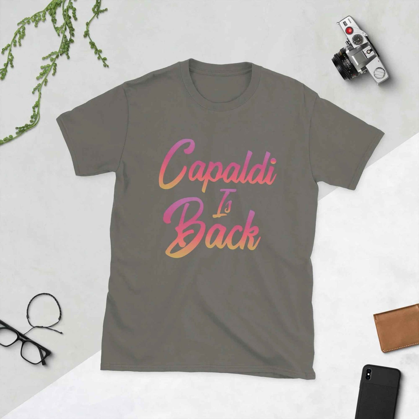 Lewis Capaldi Tour Merch T-Shirt | 100% Cotton Gradient Print T-shirt Alcyone213k