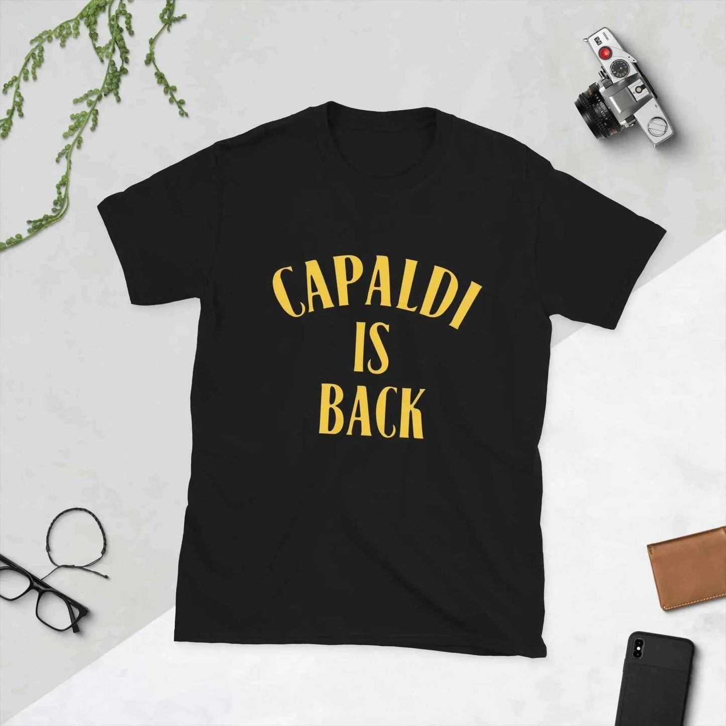 Lewis Capaldi "CAPALDI IS BACK" Tour T-Shirt | Sustainable Cotton T-shirt Alcyone213k