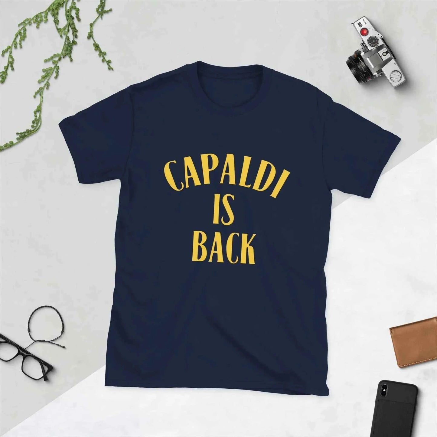 Lewis Capaldi "CAPALDI IS BACK" Tour T-Shirt | Sustainable Cotton T-shirt Alcyone213k