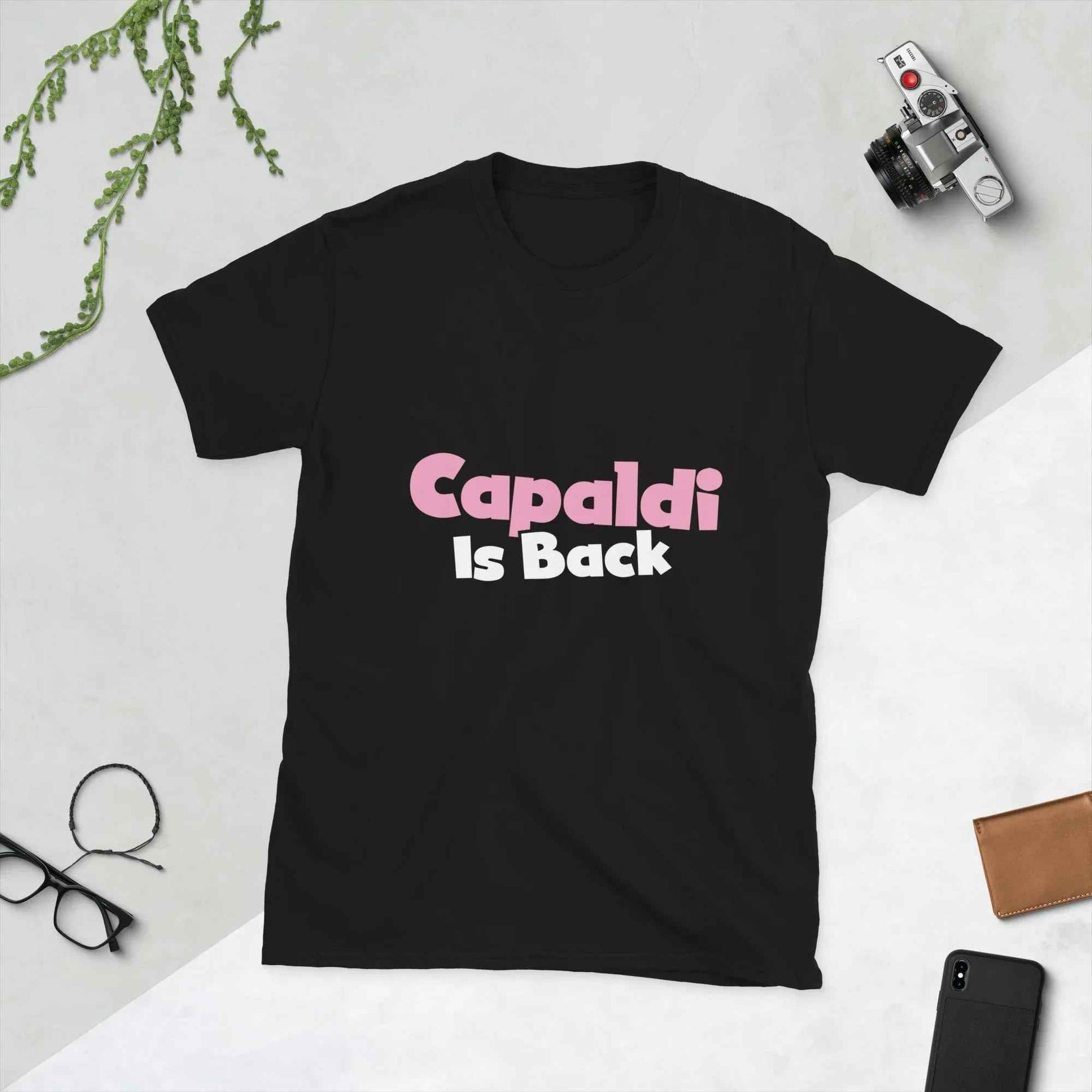 Lewis Capaldi "Capaldi Is Back" Sustainable Cotton T-Shirt | Limited Edition Tour Merch T-shirt Alcyone213k